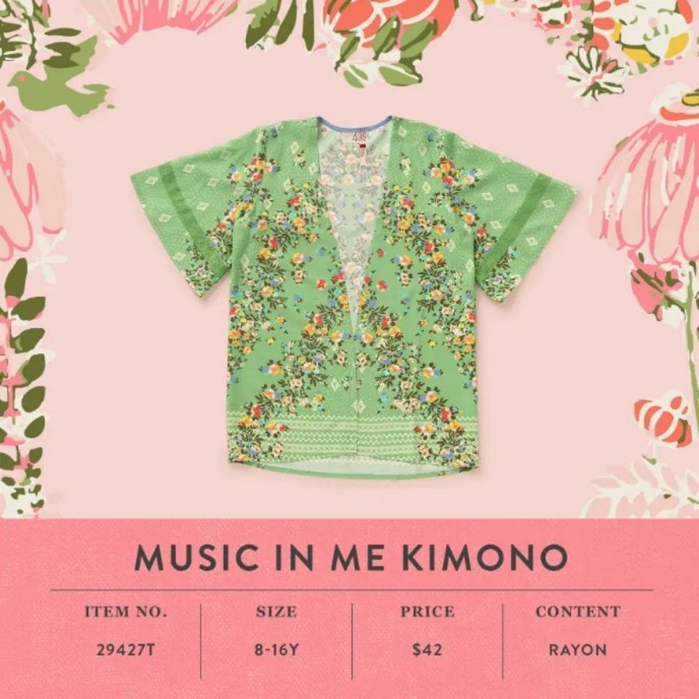Matilda Jane 435 Music in Me kimono Size 14